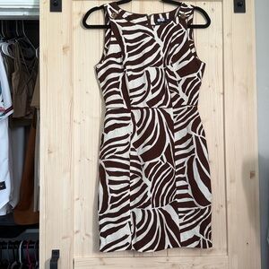 Zebra Print Dress